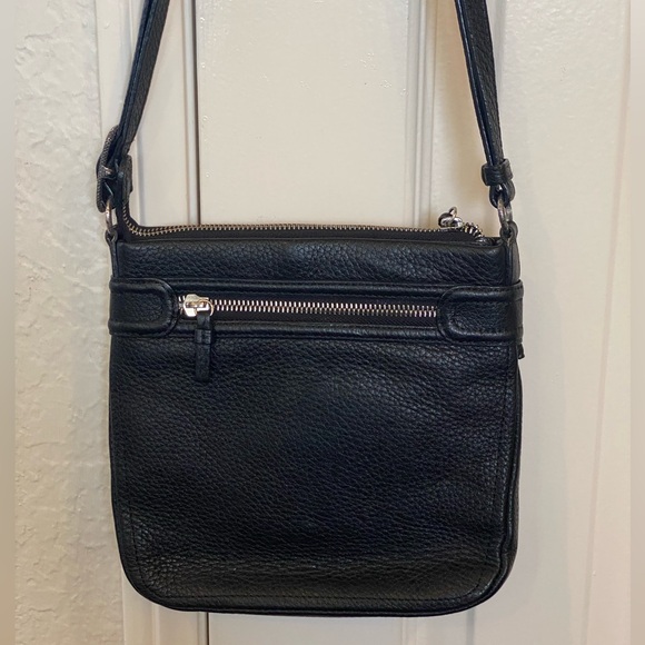 Brighton Crossbody with Ruffle Trim pebbled leather bag - Picture 15 of 15